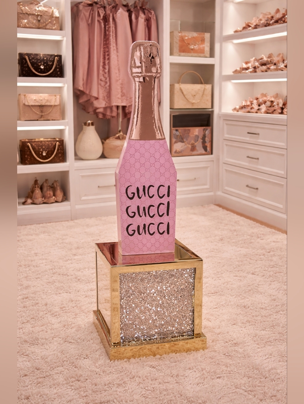 Fashion Wood Table/Vanity/Closet Display